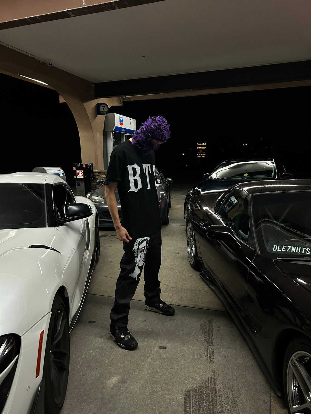 Beauty in tha struggle Charcoal Black Jeans